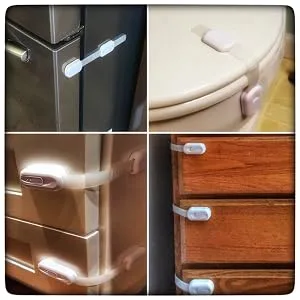 Baby Proof Strap Locks (20-Pack) by Skyla Homes - No Tools or Screws Needed, Wipes Included - Multipurpose Cabinet Locks for Child Safety - High quality, ease of installation, and ease of use combine to create a fantastic product.