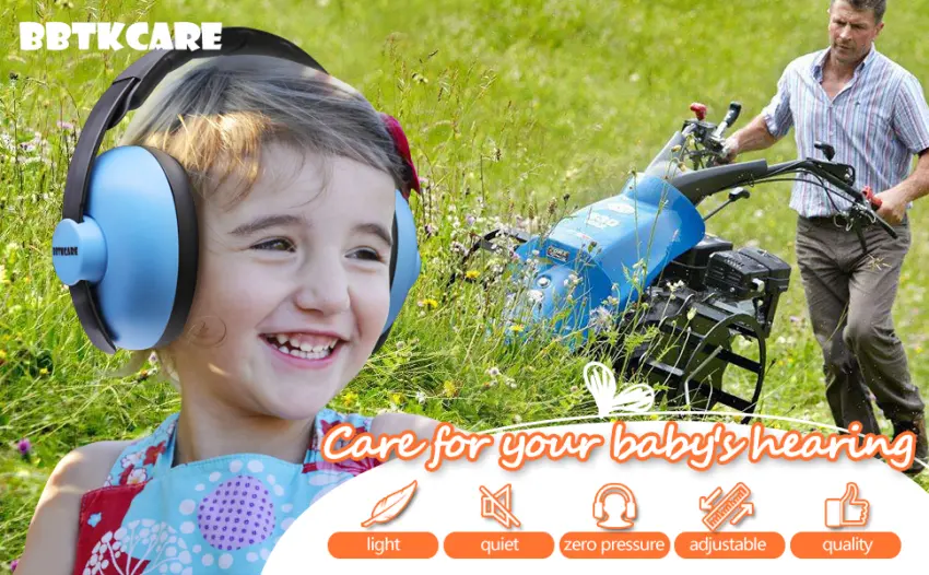 BBTKCARE Baby Ear Protection Noise Cancelling HeadPhones for Babies for 3 Months to 2 Years (Blue) - product information 1