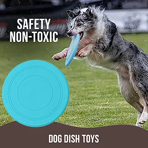 TOMAHAUK Snuffle Mat for Dogs  Interactive Feed Game/Dog Puzzle Toy That Helps with Stress Relief, Foraging Skills, Brain Stimulation and Boredom Blue - dog dish toys