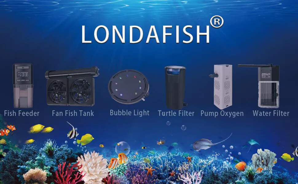 Aquarium Fish Feeder Automatic Fish Feeders Auto Fish Food Timer Feeder for Fish Tank - ZY-T10
