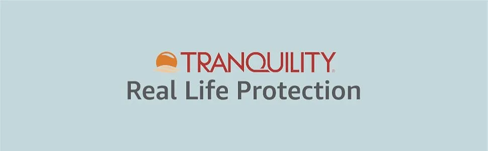 Tranquility TopLiner Booster Pad Medium Diaper Inserts Pk/25 - Tranquility Premium Protection logo. Text reads: