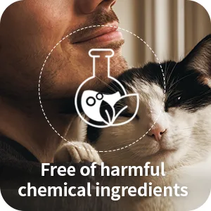 HYPONIC Hypoallergenic Premium Shampoo for All Cats ( Scented / Unscented ) - Cat Shampoo for Dry Skin, Dandruff, Allergy Unscented (10.14 oz) - images