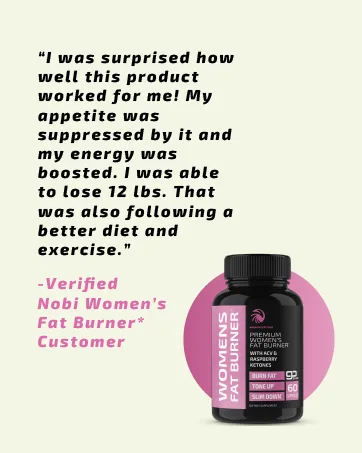 Nobi Nutrition Burn Pro 7-in-1 Thermogenic Metabolism Booster - 60 Capsules - testimonial
