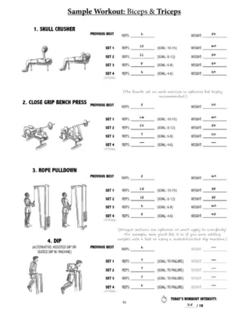 Habit Nest The Weightlifting Transformation Gym Buddy Journal - Gray - product information 10