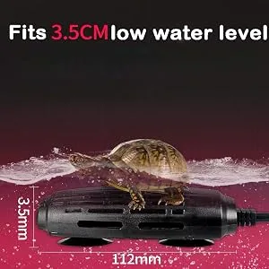 Aquarium Heater 100W 200W Fish Tank Submersible Heater Turtle Heat Rod with Temperature Display External Temperature Controller for Betta Frogs Newts Turtles 200W with LED Display - product information 4