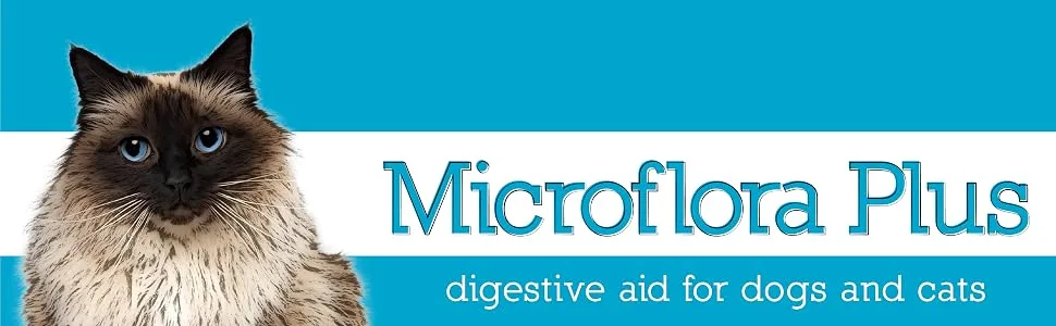 Herbsmith Microflora Plus  4-in-1 Complete Cat Digestive Aid  Cat Prebiotics and Probiotics  Cat Probiotics for Diarrhea - 30 Capsules - cat digestion, cat digestive aid, cat prebiotics and probiotics, cat probiotics chews, cat diarrhea