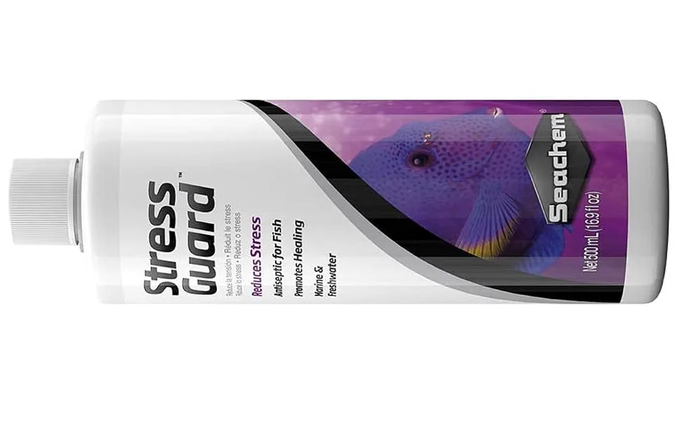 Seachem StressGuard Slime Coat Protection - Stress and Toxic Ammonia Reducer 500 ml - product information 2