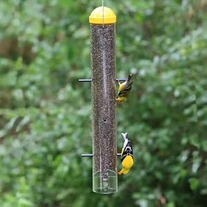 Perky-Pet 399 Patented Upside Down Thistle Feeder - goldfinch finch feeder