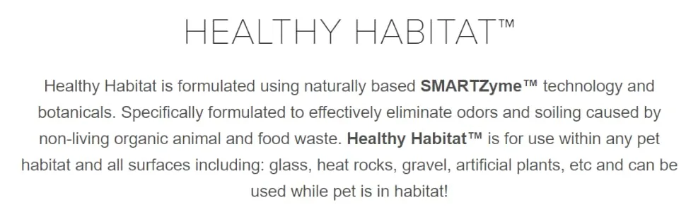 Healthy Habitat Natural Enzyme Bird Cage Cleaner for Glass, Metal and Plastic Cages, 24-Ounce - product information 3