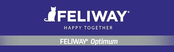 FELIWAY Optimum Cat, Enhanced Calming Pheromone Diffuser, 30 Day Refill 48 mL - Feliway Optimum header