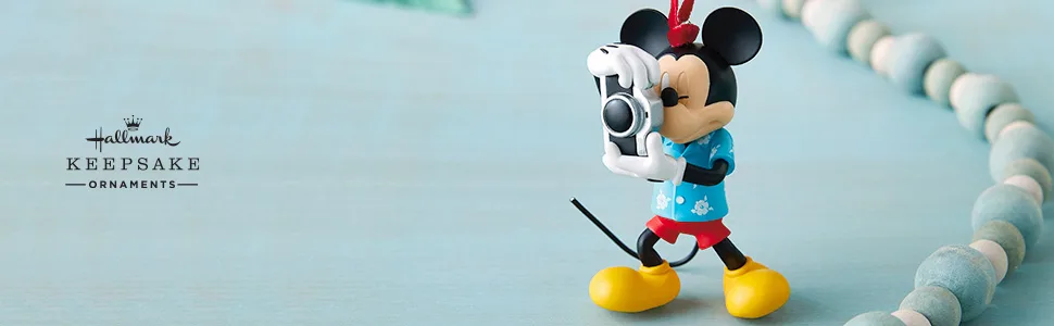Hallmark Keepsake Christmas Ornament 2022 Year-Dated, Disney Winnie The Pooh Baby's First Christmas - Disney Mickey Mouse with Camera Hallmark Keepsake Christmas Ornaments