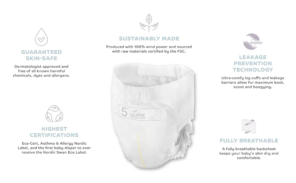 Bambo Nature Premium Eco-Friendly Training Pants (SIZES 4 TO 6 AVAILABLE), Size 5, 20 Count Size 5 (20 Count) 20 - product information 3