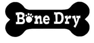 Bone Dry Buffalo Check 12x18" Gray - Bone Dry Logo