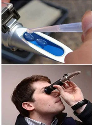 Salinity Refractometer for Seawater and Marine Fishkeeping Aquarium 0-100 PPT with Automatic Temperature Compensation - product information 7