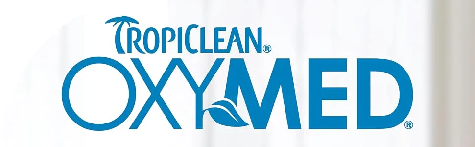 TropiClean Oxymed Medicated Anti Itch and Skin Recovery Solutions Medicated Shampoo - OXYMED