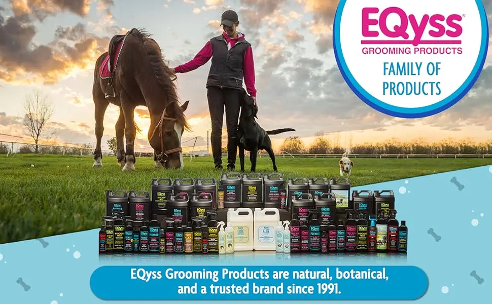 Eqyss Premier Pet Spray - Coat Moisturizer 16-Ounce - eqyss equine pet