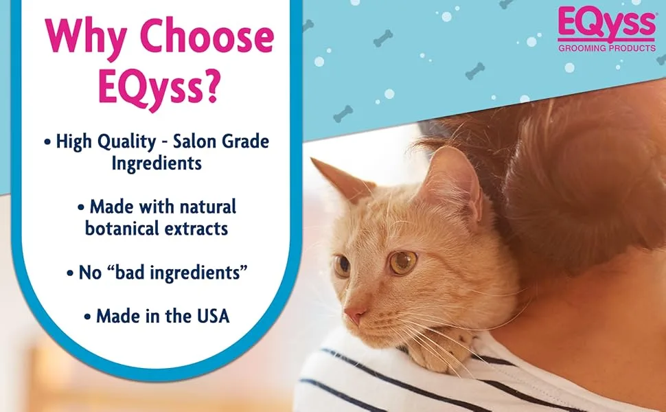 Eqyss Premier Pet Spray - Coat Moisturizer 16-Ounce - eqyss high quality ingredients