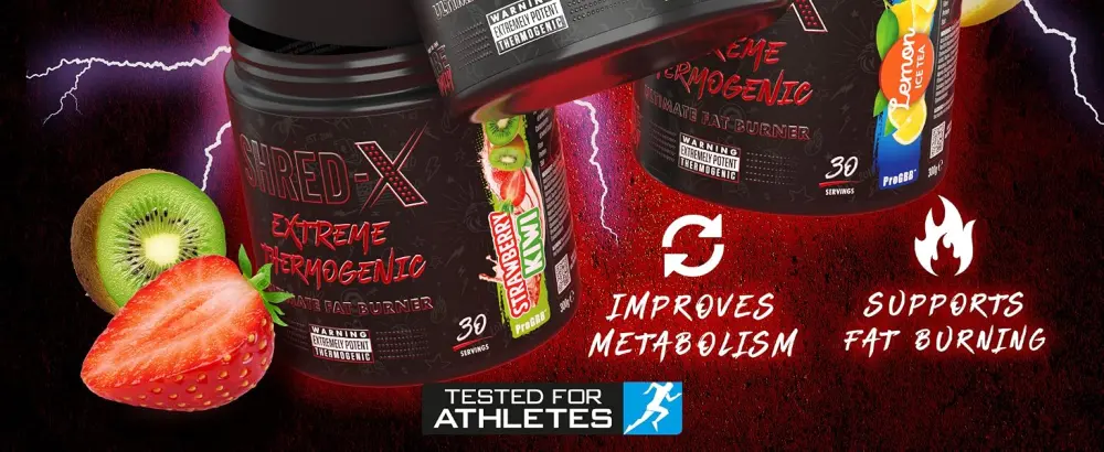 Applied Nutrition Shred X Fat Burner - Strawberry Kiwi - 300g - ABE Shred 3