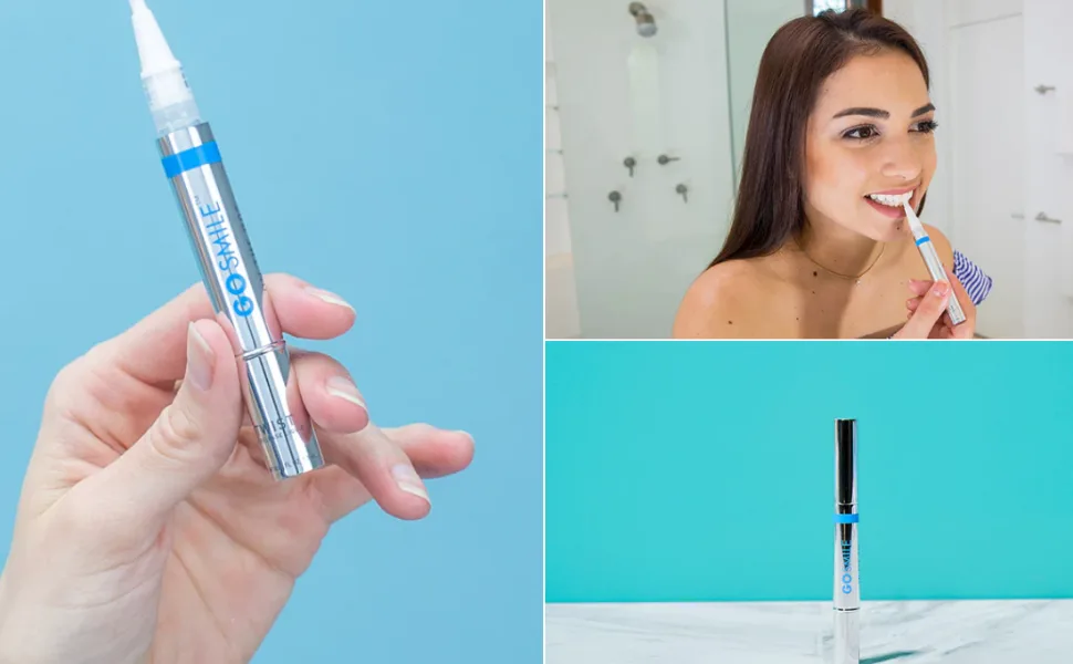 GO Smile On The Go Teeth Whitening (Whitening Pen - Pack of 2 - DAILY USE