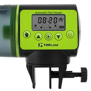 Auto Fish Feeder, Moisture-Proof Automatic Fish Feeder, Aquarium Tank Timer Feeder Vacation &Weekend 2 Fish Food Dispenser - auto fish feeder