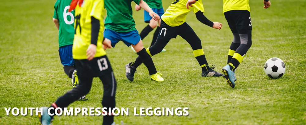 Willit Boys' Leggings Quick Dry Youth Compression Pants Basketball Sports Tights Kids Base Layer Navy Blue Medium - product information 1