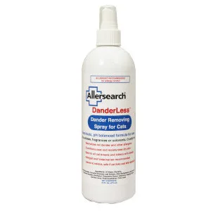 Allersearch DanderLess Dander Removing Spray for Cats - DanderLess front