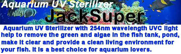 Mini 3W UVC Timer Aquarium UV Clean Light Algae Clear Fish Tank UV Water Clean Lamp Green Bloom Clean Light for Sump Pond Filter Tank - product information 1