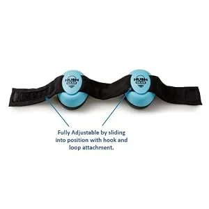 Mommy's Helper Hush Gear Noise Cancelling Headphones for Infants Ear Protection, Blue - adjustable