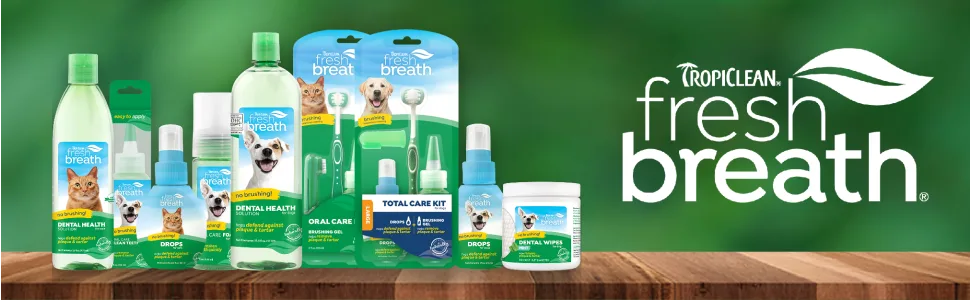 TropiClean Fresh Breath Cat 16 oz Cat - image
