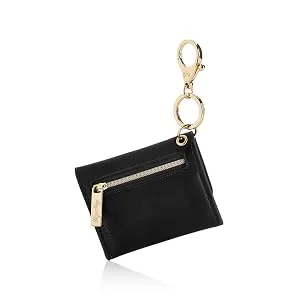 Itzy Ritzy  Itzy Mini Wallet Card Holder & Key Chain Charm Can Clip to Diaper Bag, Purse, Travel Bag or Keychain Grayson - itzy ritzy, mini wallet, card holder charm