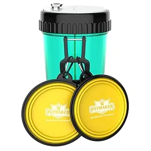 PETMAKER Travel Pet Feeding Container Blue - product information 2