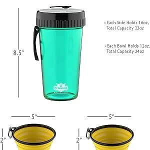 PETMAKER Travel Pet Feeding Container Blue - product information 5
