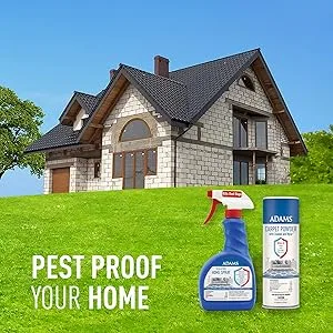 Adams Carpet Powder with Linalool and Nylar Carpet Powder Only - Pest proof your home