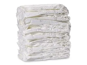 Amazon Basics Male Dog Wrap, Disposable Diapers Medium Pack of 30 - Amazon Basics dog diapers with wetness indcator