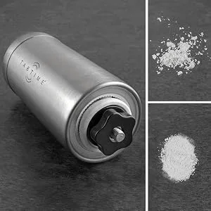 TabTime - Pill Crusher - Grinds Multiple Tablets into a Fine Powder - Ideal for Feeding Tubes Pets - Pilulier broyeur en métal comprimé comprimés médicaments grands en acier pour enfants