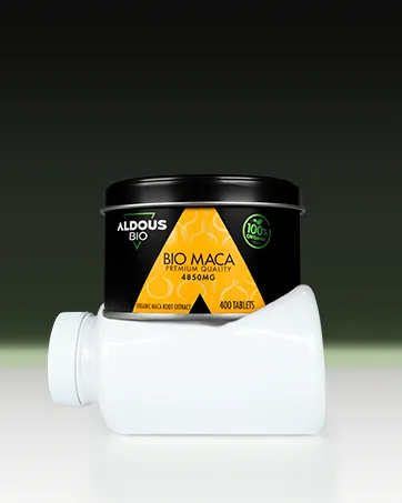 Organic Maca Extract | Dose 4850mg | 400 Tablets | Highly Concentrated | Maca Peruana | 100 Days | Maca Root Powder | Increases Energy & Vitality | Hormone Regulator | Organic Certification - vitamina c