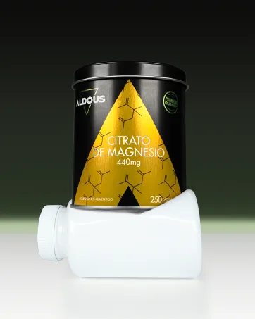 Magnesium Citrate | 250 Capsules | Elemental Magnesium 220mg | Highly Bioavailable Magnesium | Fatigue & Fatigue | Bone & Joints Muscle | Made in Europe - Magnesio