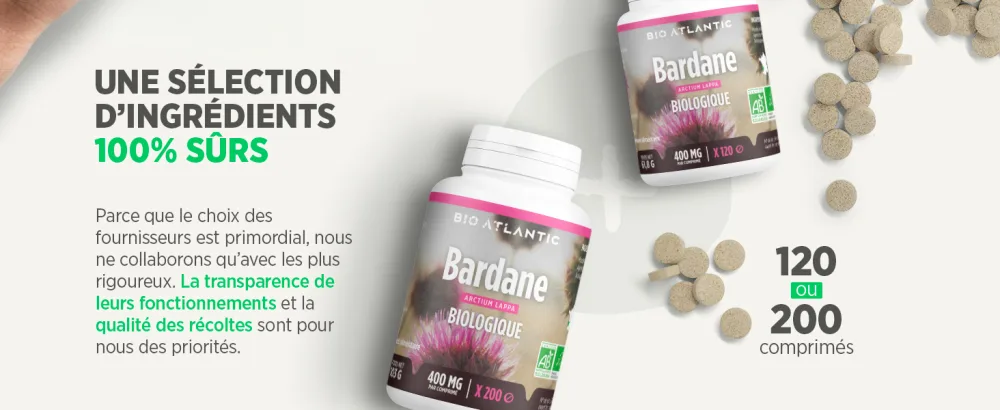 Burdock Organic - 400mg - 200 tablets - image 4