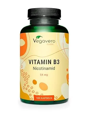 Vitamin B3 Nicotinamide Vegavero | 180 Capsules | Pure Formula (Flush Free) | No Additives | VEGAN - product information 10