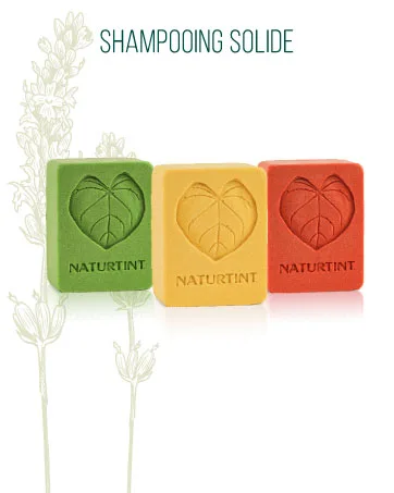 Naturtint Eco Fortifying 2in1 Solid Shampoo/Conditioner for Damaged Hair without Silicones/Parabens Red 75 ml - naturtint