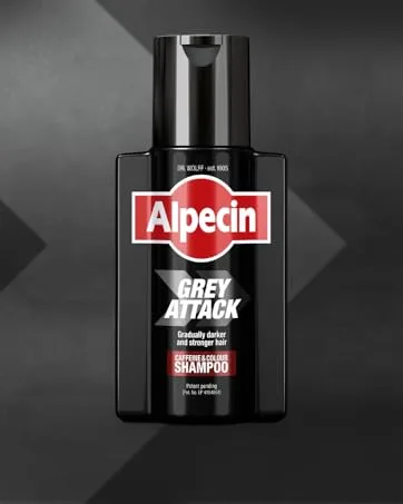 Alpecin Double Effect Caffeine Shampoo 200 ml + Alpecin Liquid Caffeine 200 ml (anti-hair loss & anti-dandruff shampoo + liquid) - Grey Attack