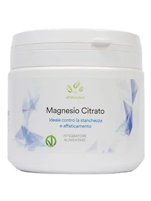 Benessence - Magnesium Citrate powder soluble - Food Integrator - 125 days integration- 500g - product information 21