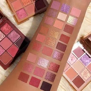 Allbestaye 9 Colors Eyeshadow Palette Glitter Metallic Nude Matte Smoky Eyes Makeup Waterproof - product information 29