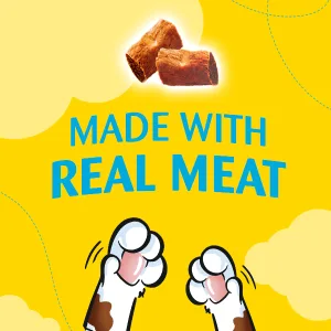 Temptations Meaty Bites, Soft and Savory Cat Treats, Multiple Flavors Chicken 4.12 Ounce (Pack of 1) - Made With Real Meat