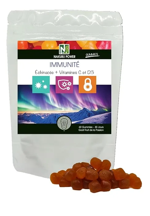 NAKURU | Sleep Gummies | Relax Range | Flavor: Raspberry + Blackcurrant | Made in France | Melatonin + California Poppy + Chamomile!  - product information 7
