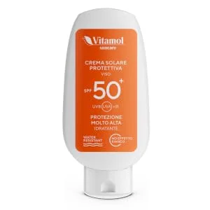 Vitamol High Sun Protection SPF 50+ Face cream protecting against UVA and UVB rays Non-greasy Water resistant - vitamol suncare