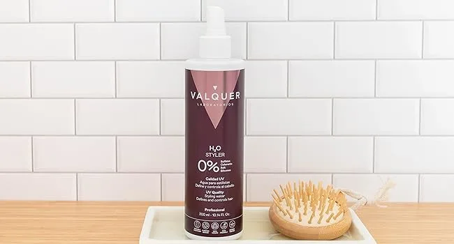 Valquer Professional H2O Eau for stylists UV quality Styling water with sun protection 300 ml - product information 14