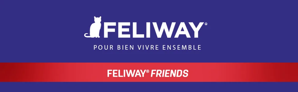 FELIWAY Friends Anti Conflit pour Chat - Diffuseur + Recharge 48 ml - Feliway