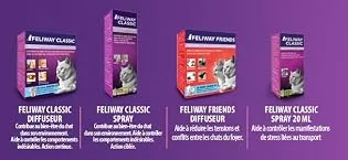 FELIWAY Friends Anti Conflit pour Chat - Recharge 48 ml - feliway