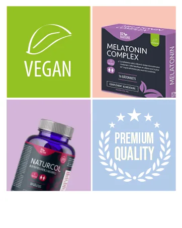 Melatonin Complex - Melatonin 16 Sticks - 1.8 mg Melatonin - Eliminates Insomnia and Sleep Problems - With Chamomile and Passion Flower - Deep Sleep - 1 per Day - FR HISTOPRIA MARCA8
